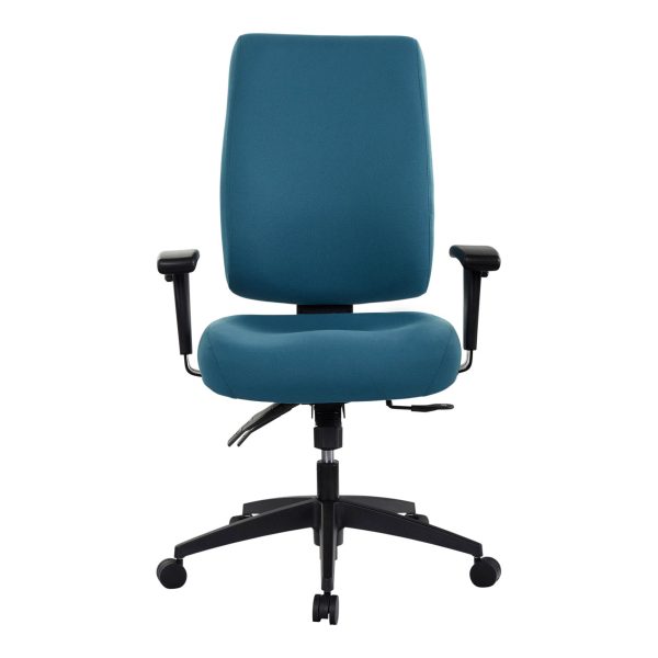 Buro Tidal High Back Office Chair in Teal - Image 2