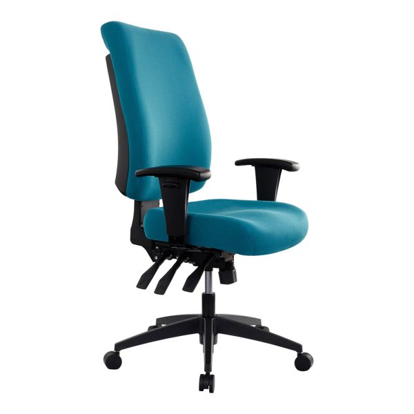 Buro Tidal High Back Office Chair in Teal